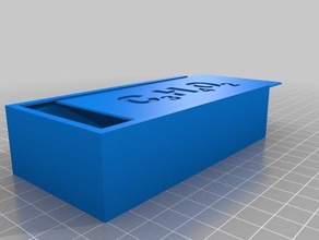 basit bir kalem kutusu organizasyon 3d print model - Mito3D