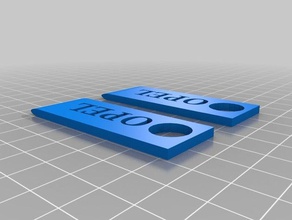 schl sselanh dedo A impressão 3d 3d print model - Mito3D