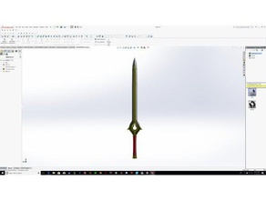 chrom's falchion fire emblem awakening 3d printing keychains keychain nerd nintendo sword 3d print model - Mito3D