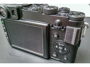 pouce reste fuji x20 caméra de la fujifilm 3d print model - Mito3D