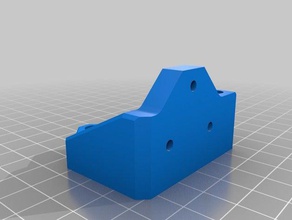 prusa mk3 asse y supporto motore 3 ° foro di montaggio Stampante 3d parti mk2 mk2s prusai3 i3 3d print model - Mito3D