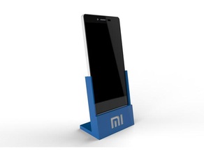 redmi note 2 docking station mobile phone 3d print model - Mito3D
