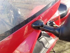 suzuki rf 600 ayna cıvata kapak Otomotiv alan anahtarı altıgen bir hex motor motosiklet 900 rf600 xdr4g0nx 3d print model - Mito3D