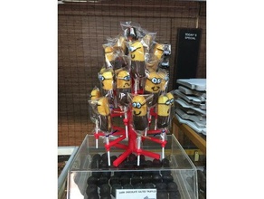 lollipop popsicle tree 32 count holder food & drink display stand lollipop popsicle