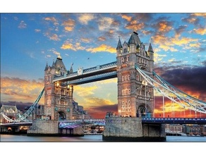 kule Köprüsü sanat köprü egzotik dönüm noktası london 3d print model - Mito3D