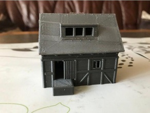 schuppen buildings & structures 3d print model - Mito3D