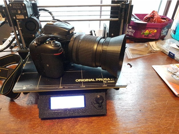 nikon 18 105mm lens hood 3d-drucken 3D print model - Mito3D