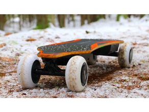 electric off-road skateboard tire vehicles rclifeon 3d print model - Mito3D