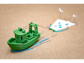 fin wenig trawler visual benchy Spielzeug & Spiele Bad Badewanne Boot Boote Kinder Angeln float schwimmt nsfw Schiff Schiffe schwimmen - Wasser 3d print model - Mito3D