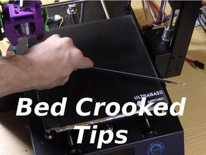 i3 mega bed crooked tips 3d printing 3d print model - Mito3D