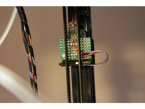 hall etkisi sensörü mount kossel delta rostock'ta z endstop 3d yazıcı parçaları 3d print model - Mito3D