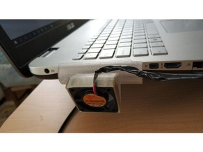 40x40 notebook vakum soğutucu bilgisayar 40x40mm soğutma fanı 3d print model - Mito3D