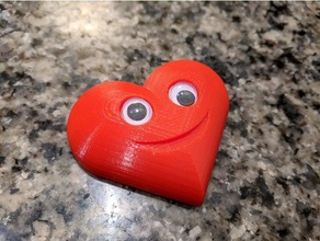 Sevgililer Günü kalp dekor hediye redlove valentine hediyeleri 3d print model - Mito3D