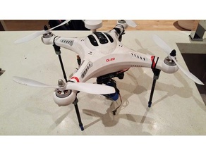 cx20 cx-20 landing gear quick release more stable open gimbal payload area hobby 3d print model - Mito3D