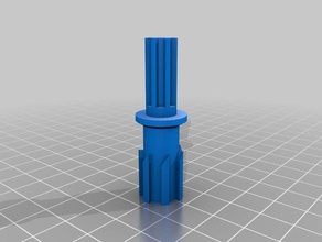 better fitting 7 shot hammershot spinner 3d printing 3d print model - Mito3D