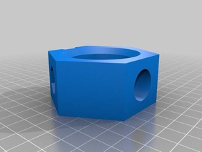 printer torture test nut calibraton 3d printing tests 3d print model - Mito3D