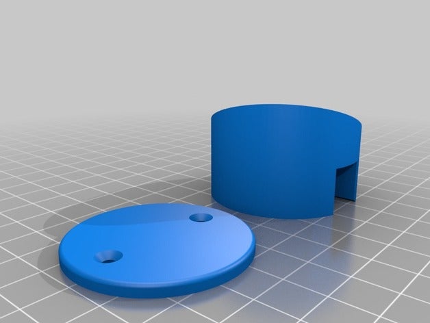 fixation verser somfy thermis et sunis sur barreau sport loisirs 3D print model - Mito3D