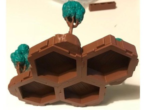 dragonlock kompatibel Sperrung clip blocks hill side Teile fallen nach unten Gebäude & Strukturen 3d print model - Mito3D