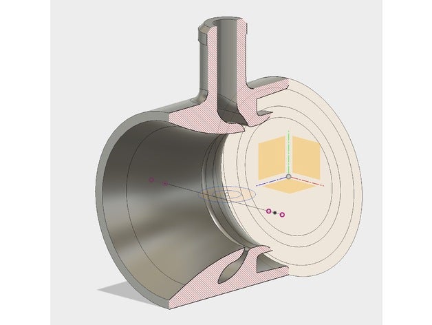 venturi-Lufteinlass aquarium Pumpe Haustiere fish tank protein skimmer venturi 3D print model - Mito3D