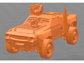 crossout fang pack des véhicules de la cabine voiture jeu ganjin véhicule vidéo 3d print model - Mito3D