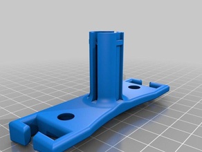 a resmed quatro cpap forhead suporte peças de substituição testa 3d print model - Mito3D