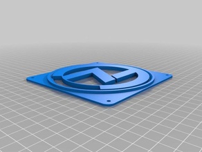 120mm pc fan guard zclassic computer cryptocurrency gaurd 3d print model - Mito3D