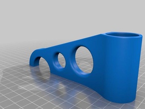 wire shelf spool holder hook 3d printer accessories 3d print model - Mito3D