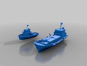 barco La impresión en 3d el de vela 3d print model - Mito3D