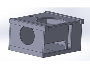 fattore di forma micro atx caso computer alimentatore accessori per case del montaggio cryptocurrency microatx 3d print model - Mito3D