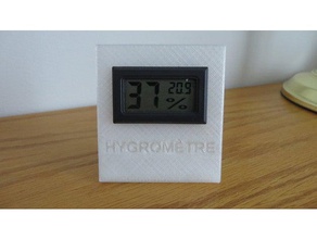 hygrom tre support hygrometer cassing household supplies 3d print model - Mito3D