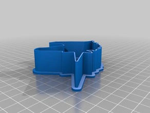 tek boynuzlu at kurabiye kalıbı 3d baskı çerez kesici ilustartor photoshop 3d print model - Mito3D