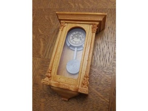 relógio de pêndulo A impressão 3d 3d print model - Mito3D