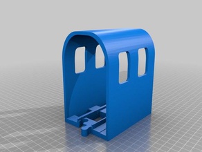 duplo train tunnel jouets & jeux 3d print model - Mito3D
