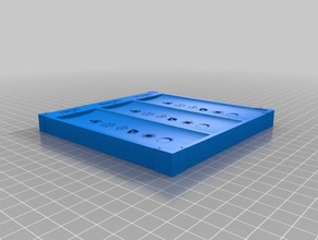 gloomhaven element board Spielzeug & game Zubehör - Brettspiel 3d print model - Mito3D