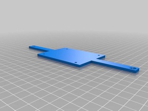 picade monitor plate without standoffs video games 3d print model - Mito3D
