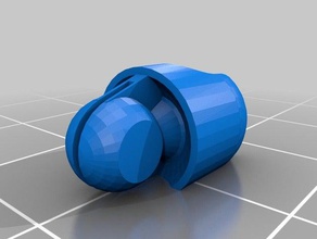 modificato tentacolo segmento articolato con giunto a sfera, ocptopus giochi e giocattoli 3d print model - Mito3D