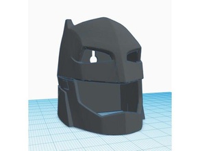 batman capacete - display de parede adereços dc comics a decoração exibição monte 3d print model - Mito3D