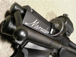 10rd rivista adattatore benjamin marauder pistola sport & fitness all'aperto 3d print model - Mito3D