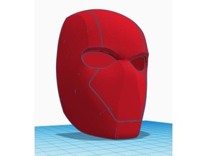 red hood wall mount display props dc comics redhood 3d print model - Mito3D
