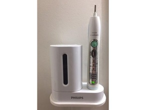 phillips sonicare wall mount bathroom toothbrush 3d print model - Mito3D