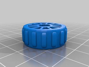 a8 thicker thumbwheel 3d printing 3d print model - Mito3D