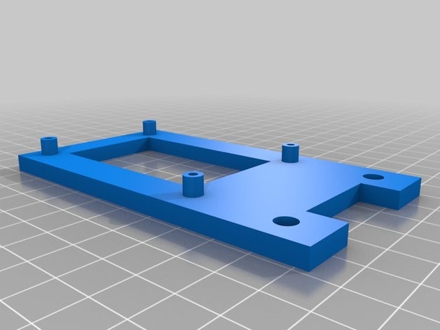 am8 orange pi lite mount 3d printer accessories upgrade anet a8 electronics 3D print model - Mito3D