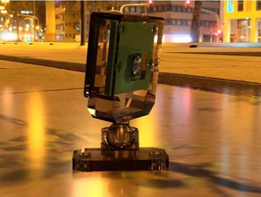 pi-cam rotating stand 3d-drucken 3d print model - Mito3D