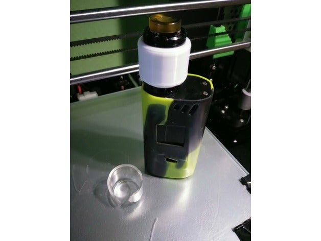 advken manta rta de vidrio reemplazo las piezas repuesto el cigarrillo eléctrico vape 3D print model - Mito3D