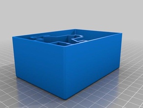 kimogila bin porto de frete organizador brinquedo & acessórios para jogos m12-l escória x-wing do tmg 3d print model - Mito3D