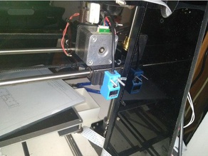 anet a6 mont inductive z-capteur L'imprimante 3d de pièces 3d print model - Mito3D