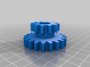 porto de frete mini torno engrenagens máquinas-ferramentas 3d print model - Mito3D