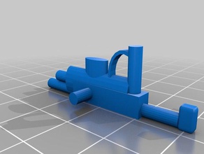 lego weapon - gun 3d printing 3d print model - Mito3D