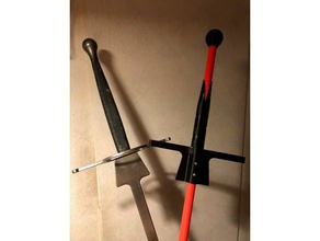 épée longue gaspilleur - 19mm pôle de la neige 20 sport et loisirs hema pommeau schilt 3d print model - Mito3D
