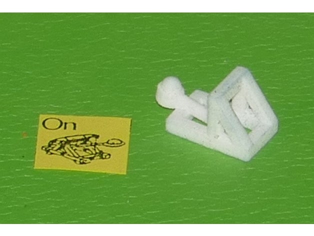 catapulta en miniatura de las piezas del juego juegos y juguetes onager 3D print model - Mito3D